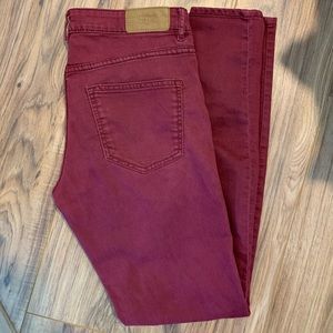 Divided H&M • Red Skinny Jeans